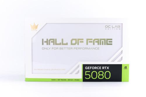 影驰RTX 5080 HOF OC LAB Deluxe-X评测|纯白旗舰，王者归来