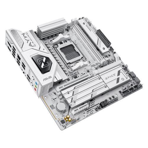 白色超频利器 华硕B850M AYW OC主板预约中