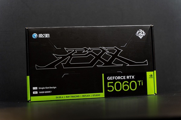 单槽涡轮卡！影驰RTX 5060 Ti无双MAX显卡评测