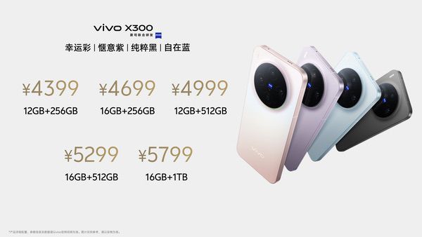 重构移动影像体验，vivo X300系列正式发布