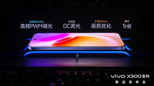 BOE联合vivo打造旗舰vivo X300系列 多项核心技术定义屏幕新标杆