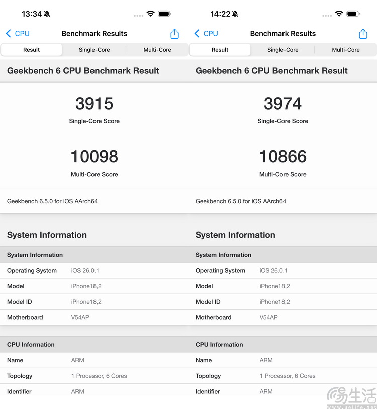 iPhone 17系列性能测试：代次相同，表现大不同