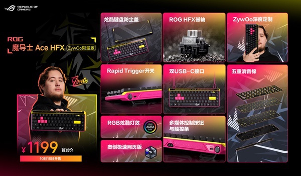 ROG新品超玩会火热开启，高品质外设齐上阵！