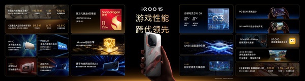 “性能超长板，全面无短板” iQOO 15正式发布