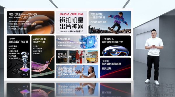 努比亚Z80 Ultra正式发布,价格从XXXX元起跳 努比亚Z80 Ultra正式发布,价格从XXXX元起跳