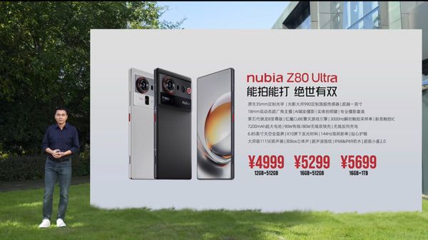 能拍能打，绝世有双 努比亚Z80 Ultra正式发布
