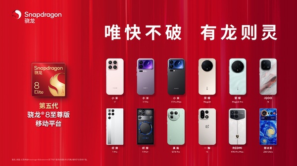双十一旗舰机怎么选?12款第五代骁龙8至尊版新机亮相 双十一旗舰机怎么选?12款第五代骁龙8至尊版新机亮相