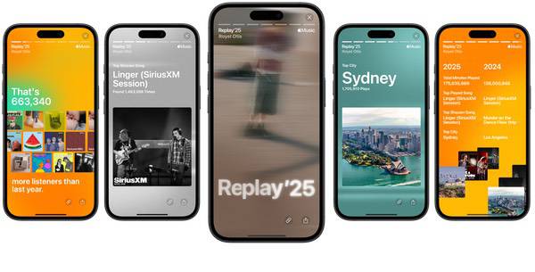 Apple Music发布Replay ’25音乐回忆,回顾你的年度音乐之旅 Apple Music发布Replay ’25音乐回忆,回顾你的年度音乐之旅