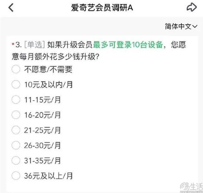 日子不好过的爱奇艺，或许又打起了涨价的主意