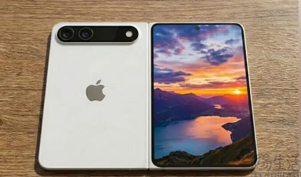 iPhone Fold渲染图曝光，外观设计与众不同