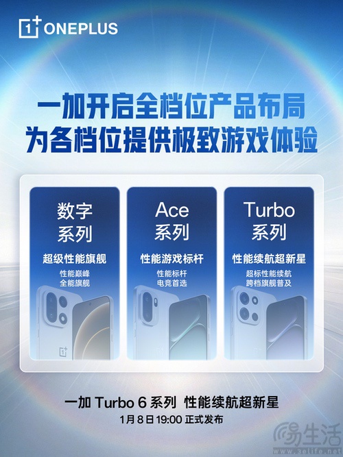 一加Turbo 6系列新机官宣，外观详情也已揭晓