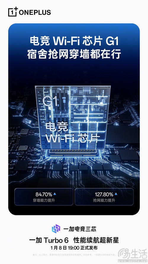 一加Turbo 6核心配置揭晓，搭载骁龙8s Gen4