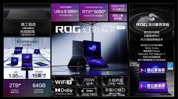 CES 2026：ROG重磅发布幻系列全能笔记本新品