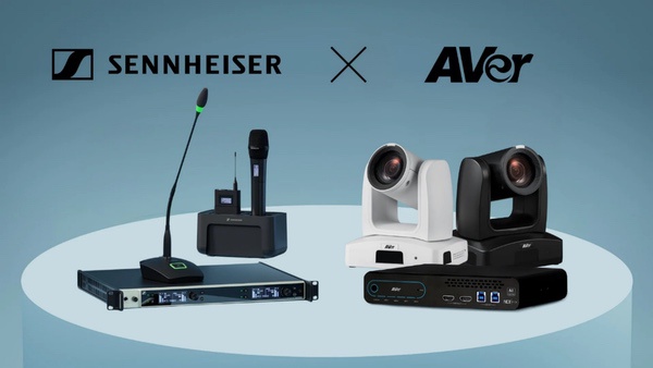 AVer与森海塞尔合作推出更智能的摄像头追踪解决方案