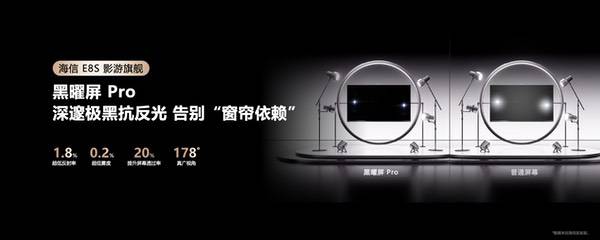 海信发布2026影游旗舰E8S新品，开启RGB-Mini LED换代风暴