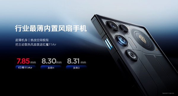 透见战力，驭风超神！红魔11 Air正式发布