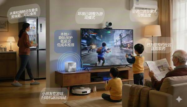 更迅捷、更可靠：英特尔酷睿以本地AI算力，重塑智能家居体验