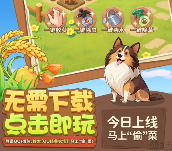 《QQ经典农场》回归，支持QQ 、微信小程序游玩