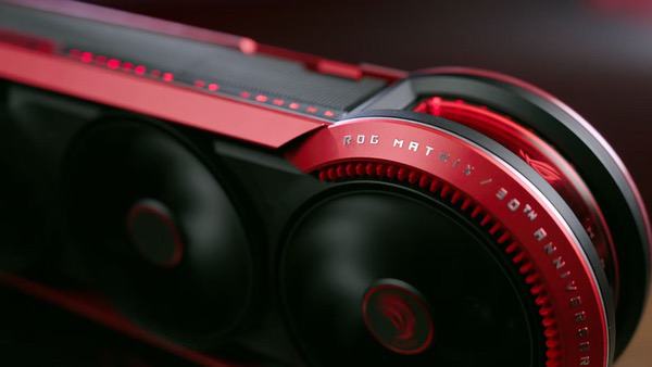 ROG MATRIX 骇客5090D V2显卡30周年纪念版登场