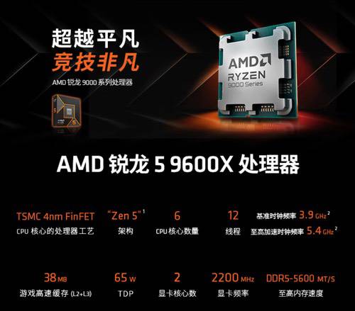 AMD锐龙处理器搭配DDR5单通道内存：春节攒机的最优解