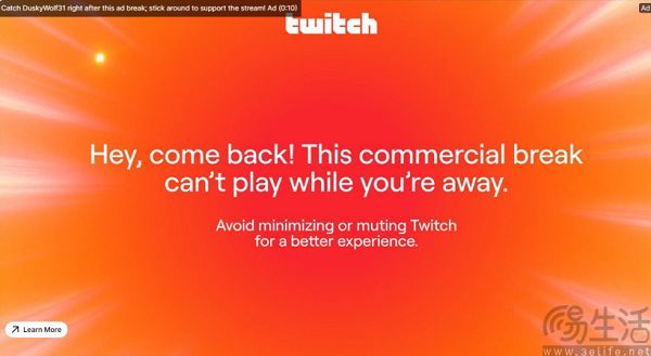 Twitch向广告低头，游戏直播讲不出新故事
