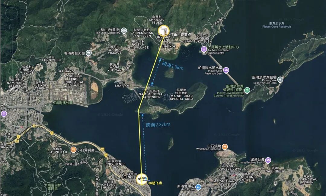 美团无人机在港开通新航线，为老人提供餐食配送