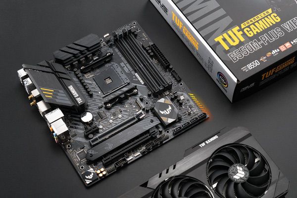 5500X3D装机首选华硕B550重炮手WIFI二代主板