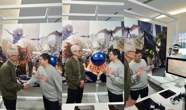 库克中国行对话雷鸟创新:给游戏厂商的“空间计算”公开课 库克中国行对话雷鸟创新:给游戏厂商的“空间计算”公开课