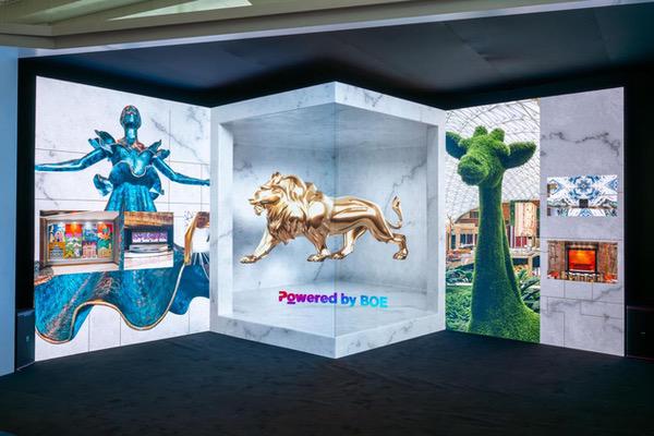 BOE（京东方）携手美高梅亮相国际顶级艺术盛会 