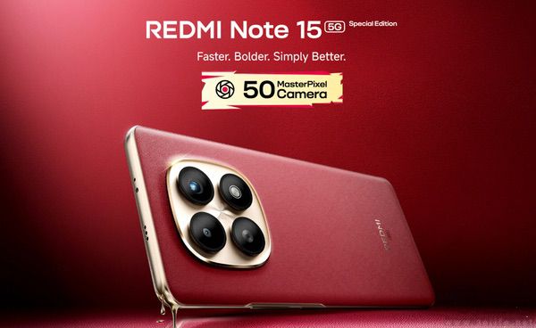 REDMI Note 15 5G特别版发布,迎来小幅调整 REDMI Note 15 5G特别版发布,迎来小幅调整