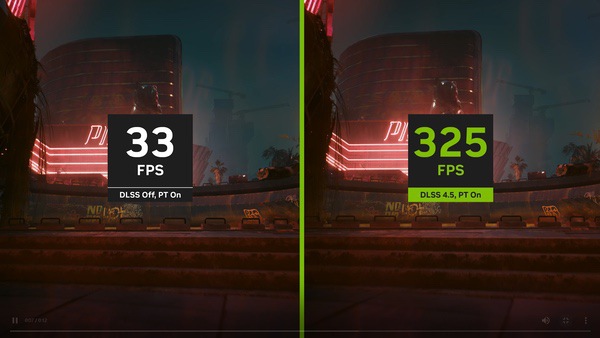 DLSS 4.5来了，游戏帧数直接起飞
