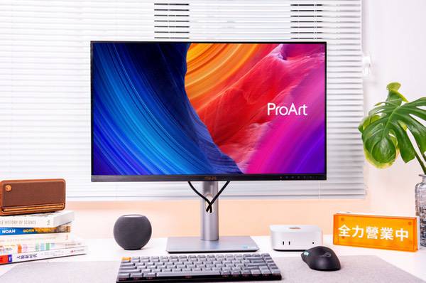 华硕ProArt创梦27 专业显示器:把专业色彩,带进每一张创作桌面 华硕ProArt创梦27 专业显示器:把专业色彩,带进每一张创作桌面