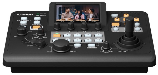 佳能发布摄控一体机控制器新品RC-IP300