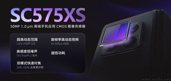 思特威推出5000万像素CMOS，搭载Lofic HDR 3.0