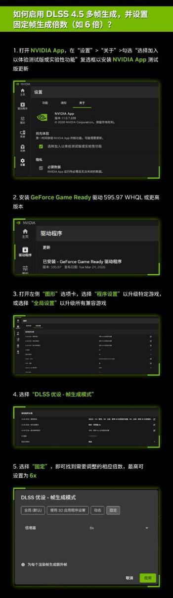 华硕显卡如何开启DLSS4.5？保姆级教程来啦