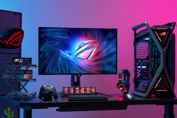 华硕2025年OLED显示器市场份额领先，ROG超神32三代硬核之王