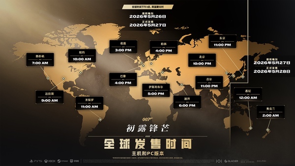 重生之我是詹姆斯·邦德，《007：初露锋芒》现已上线