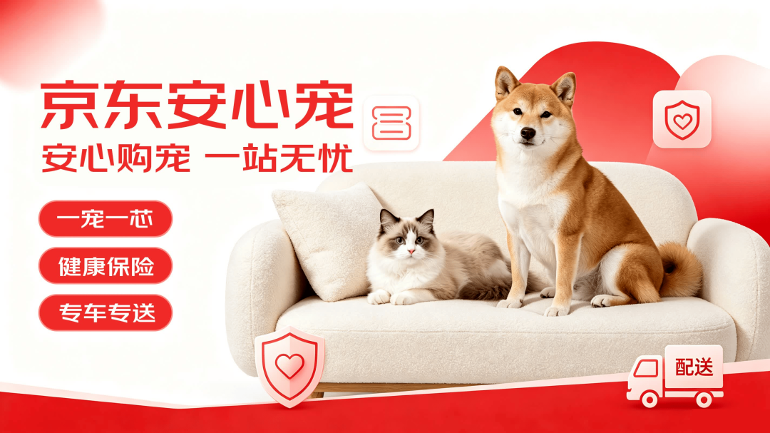 京东宣布推出“安心宠”服务，持续投入宠物赛道