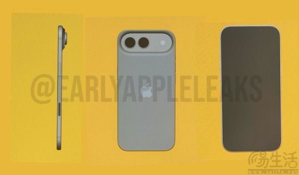 iPhone Air2渲染图现身，硬件配置或全面升级
