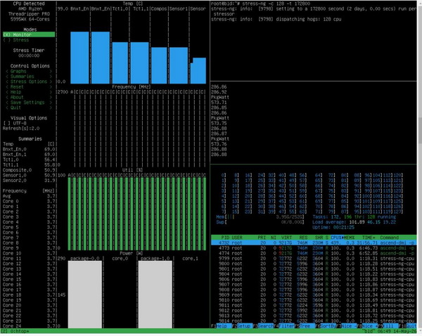 AMD 5995WX+昇腾Atlas 300IA2 远不止1+1>2