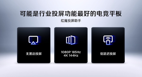 185Hz满帧战神来袭!红魔游戏平板 5 Pro正式发布 185Hz满帧战神来袭!红魔游戏平板 5 Pro正式发布