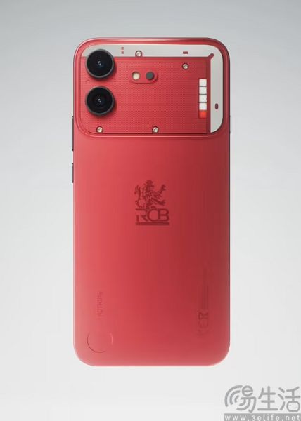 Nothing Phone(4b)外观公布,推出RCB联名款 Nothing Phone(4b)外观公布,推出RCB联名款