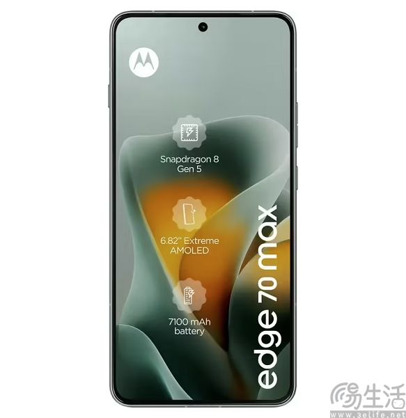 moto edge 70 Max渲染图曝光，或支持Qi2.2.1