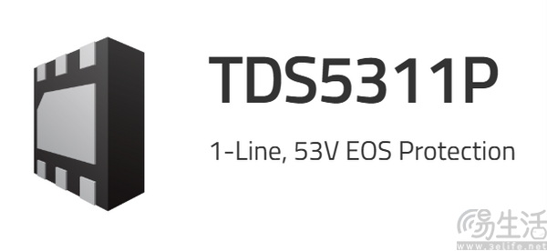 升特SurgeSwitch®为53 V USB-PD提供完善防护