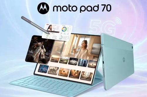 moto Pad 70海外启动预热活动，定位中端市场