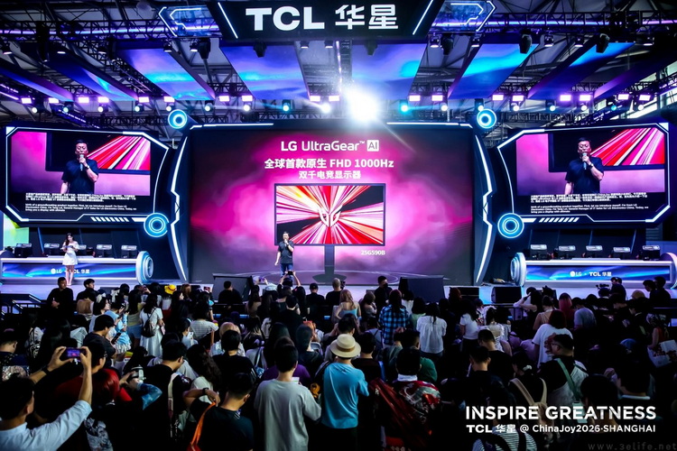 高调“包馆”ChinaJoy,TCL华星重新定义国产好屏 高调“包馆”ChinaJoy,TCL华星重新定义国产好屏