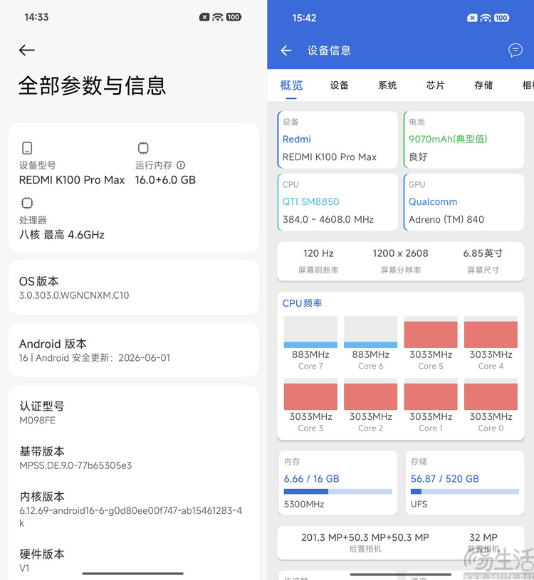 REDMI K100 Pro Max性能专测:不换芯,有惊喜 REDMI K100 Pro Max性能专测:不换芯,有惊喜