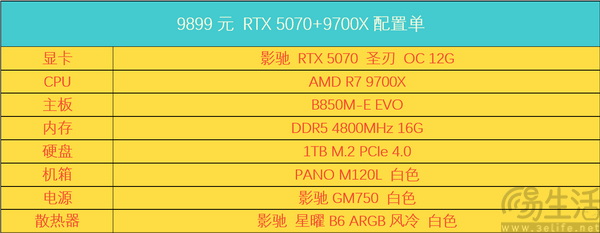 5399元起!影驰RTX 50系整机暑期限时优惠! 5399元起!影驰RTX 50系整机暑期限时优惠!