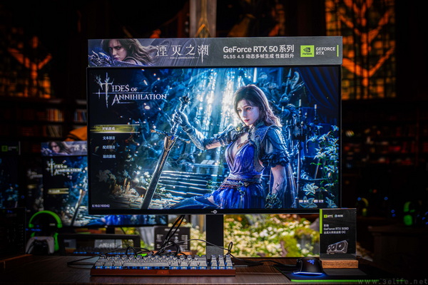 影驰RTX 50系PC助力《湮灭之潮》线下试玩会 影驰RTX 50系PC助力《湮灭之潮》线下试玩会