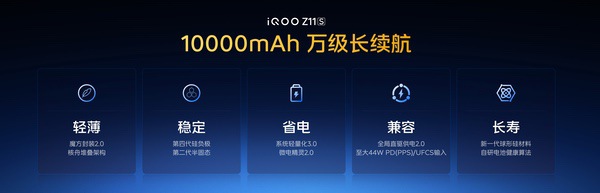 iQOO首款万级续航手机iQOO Z11S发布 首销仅1799元起